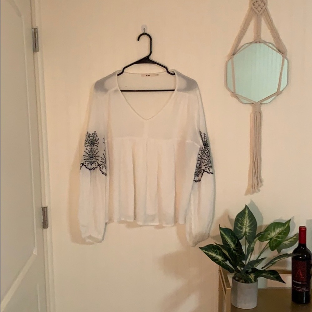 Mi Ami • long sleeve peasant blouse